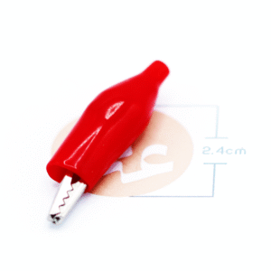 Crocodile clip small (Red)