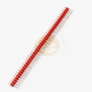 Header 40 pin male Red color