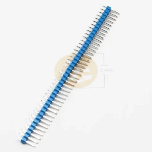 Header 40 pin male Blue color